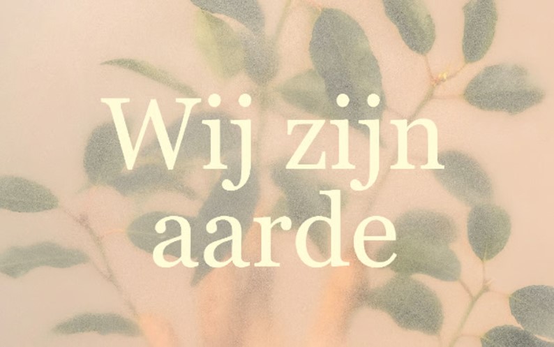 Wij zijn de aarde crowdfunding logo - Uitvaartmedia.com