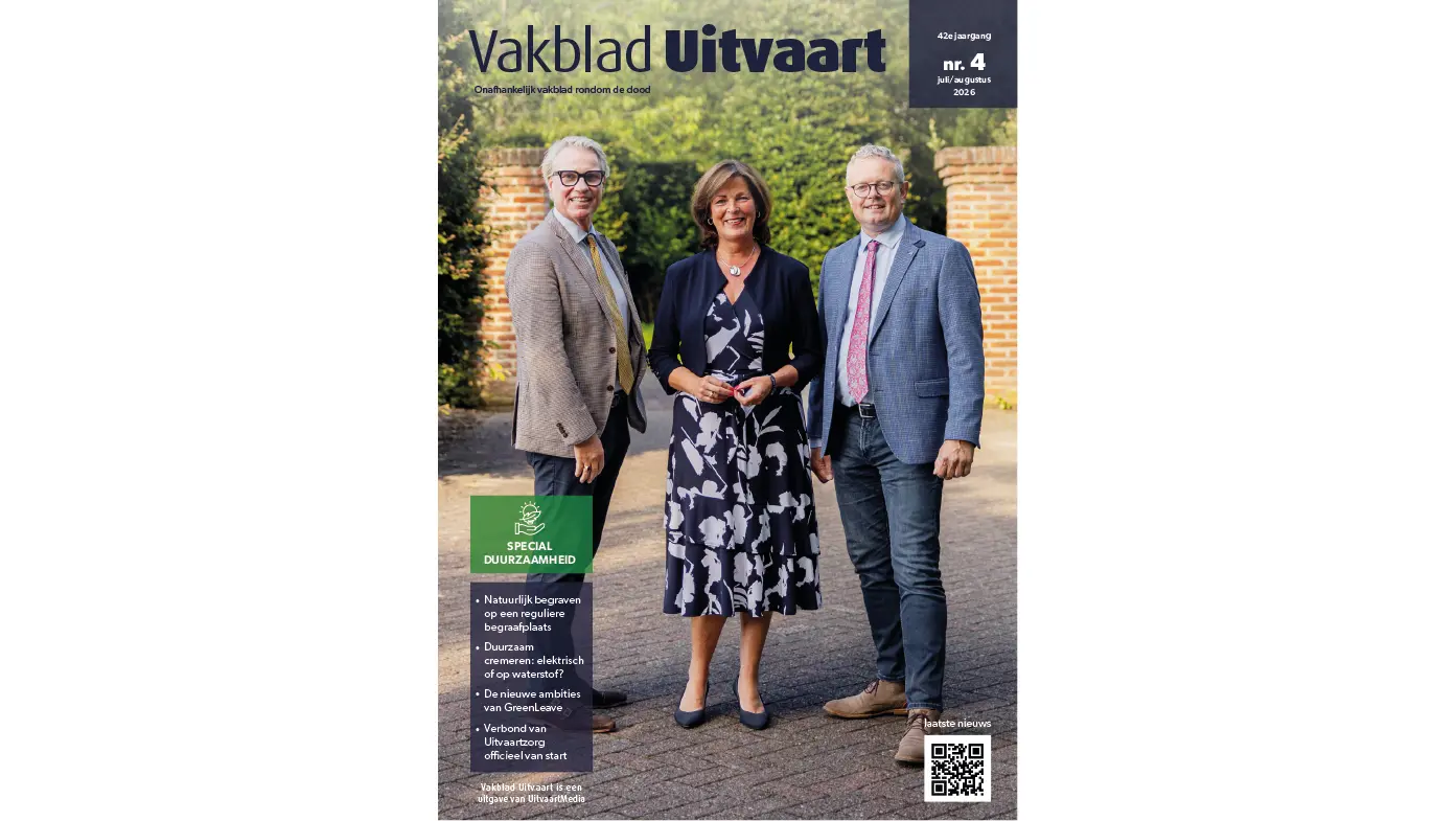 Nieuwe editie Vakblad Uitvaart (special duurzaamheid)